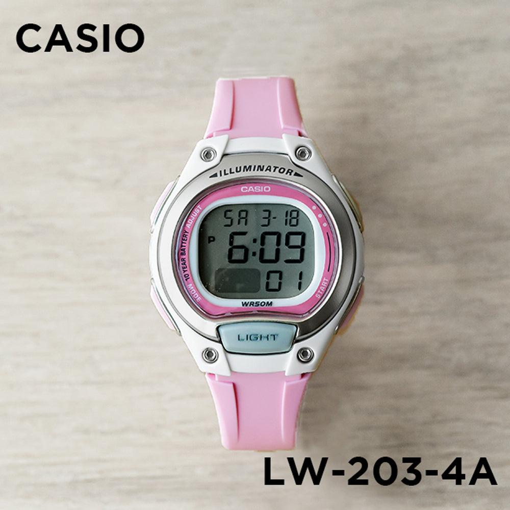 Relógio CASIO Feminino Digital LW-203-4AVDF