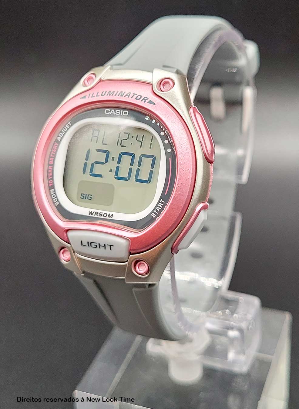 Relógio CASIO Feminino Digital LW-203-8AVDF