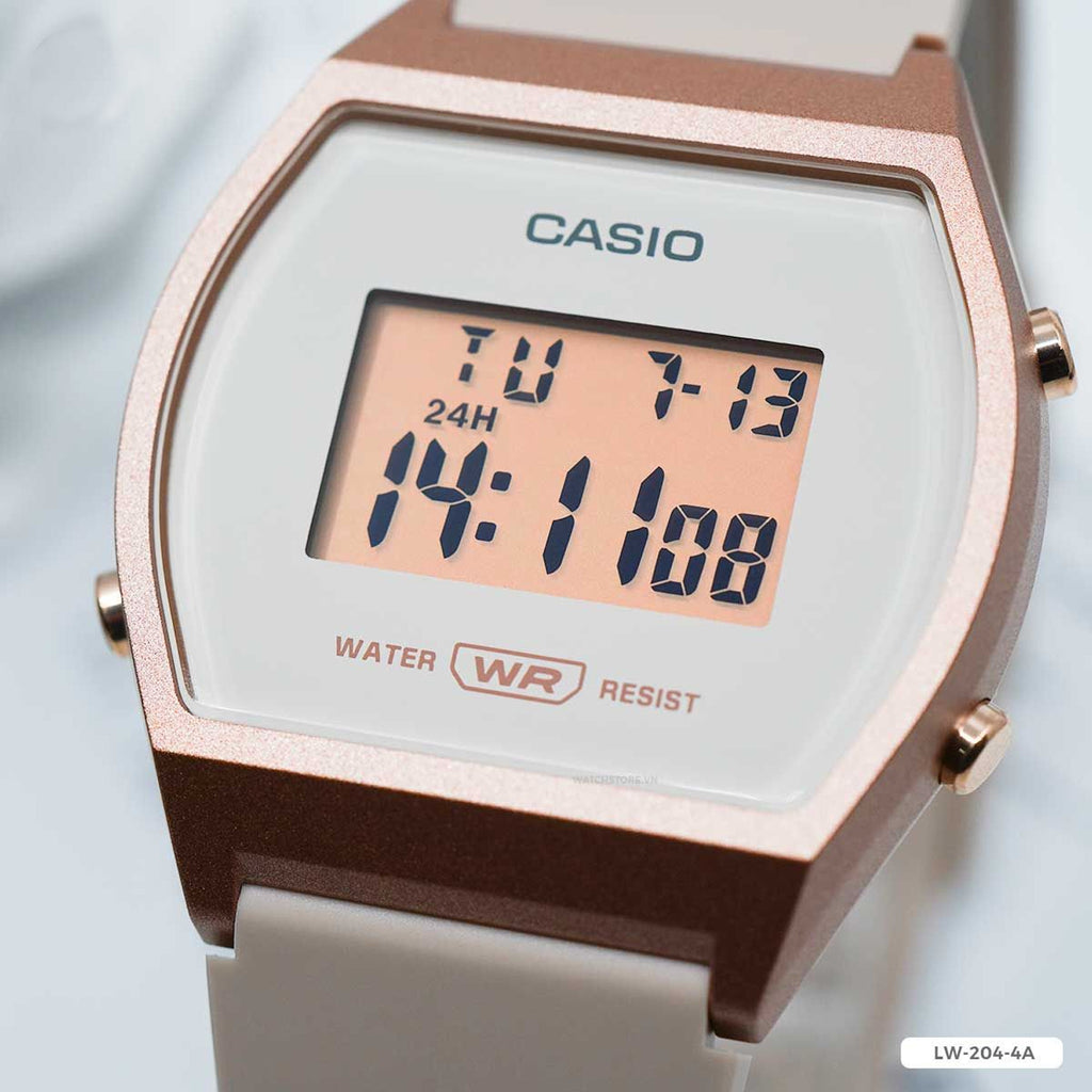 Relógio CASIO Vintage Feminino LW-204-4ADF