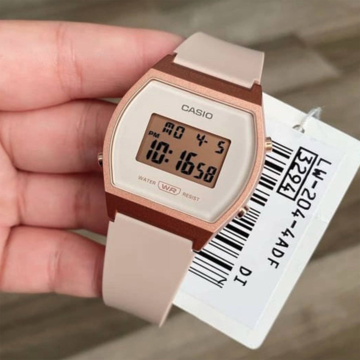 Relógio CASIO Vintage Feminino LW-204-4ADF