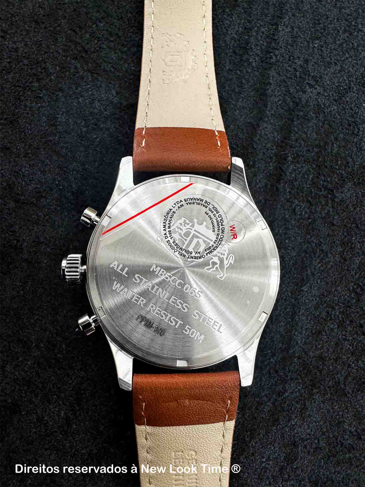Relógio ORIENT SolarTech Cronógrafo Sport MBSCC065 S1MX