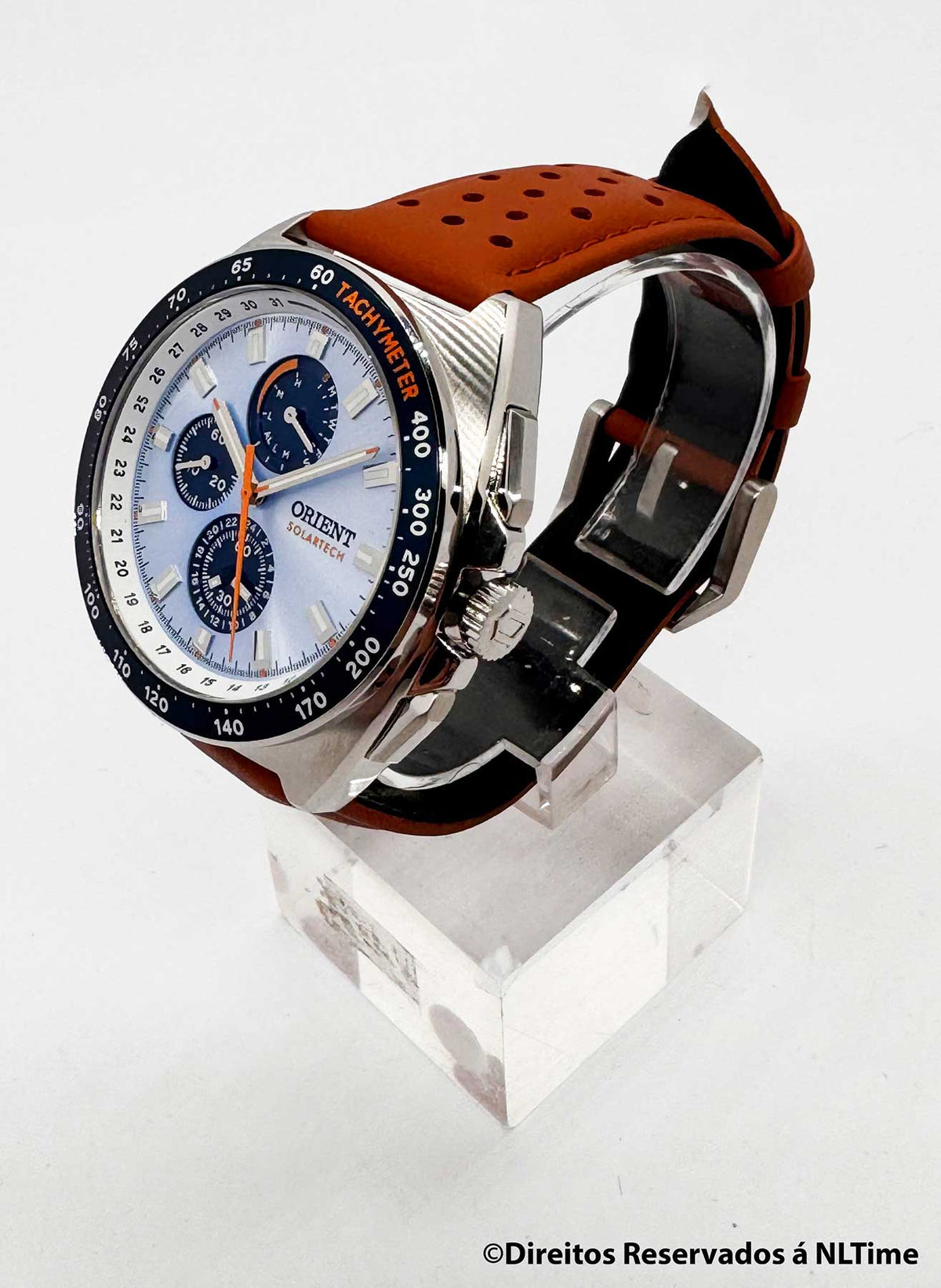 Relógio ORIENT SolarTech Elite Land MBSCC070 *Calendário Perpétuo