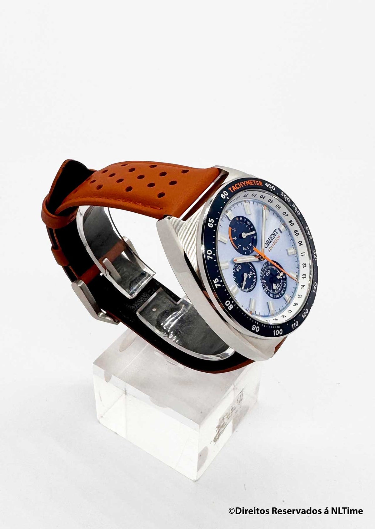 Relógio ORIENT SolarTech Elite Land MBSCC070 *Calendário Perpétuo