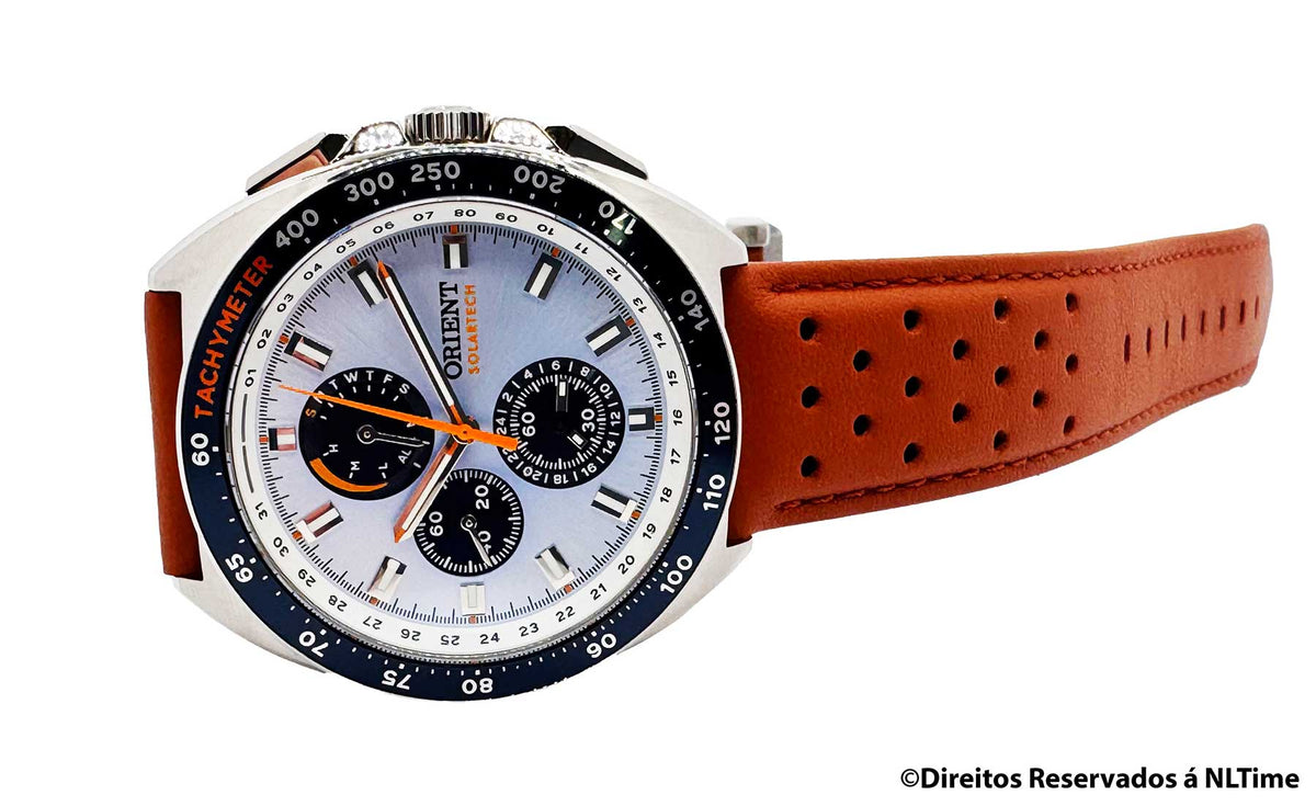 Relógio ORIENT SolarTech Elite Land MBSCC070 *Calendário Perpétuo