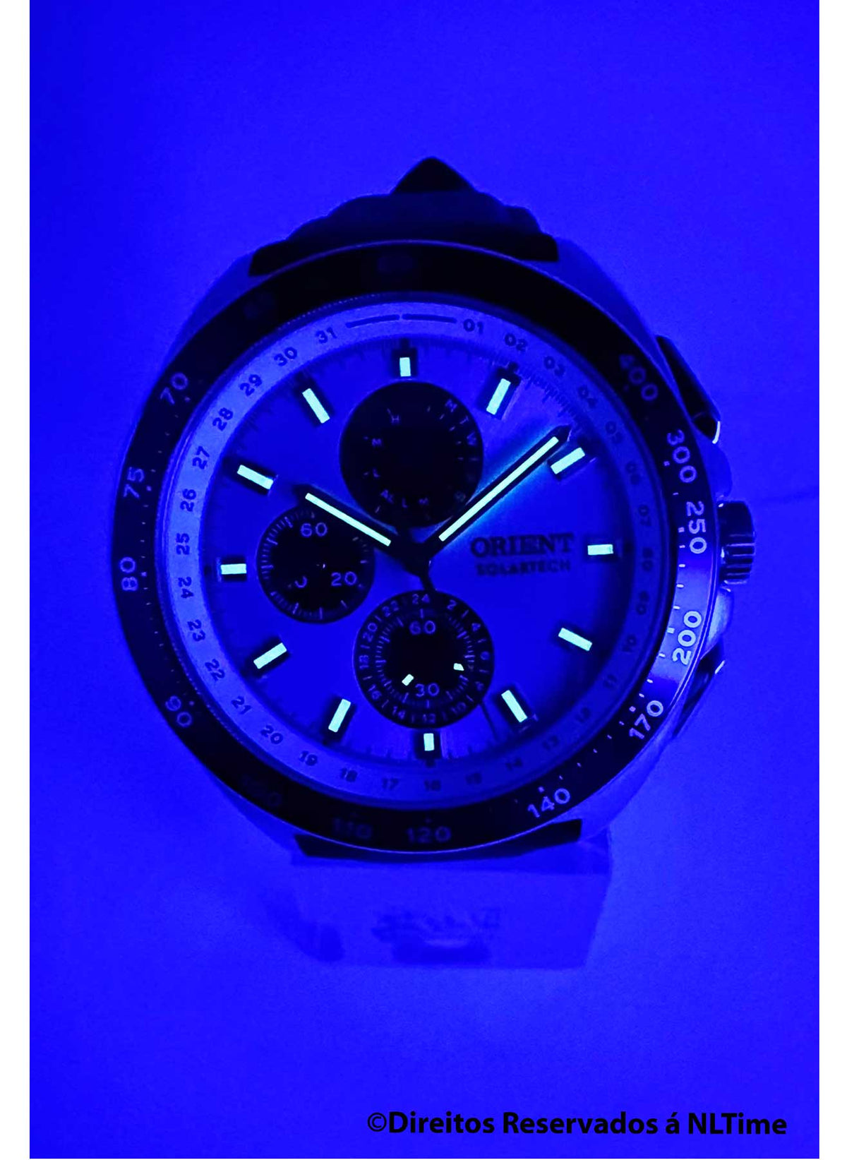 Relógio ORIENT SolarTech Elite Land MBSCC070 *Calendário Perpétuo