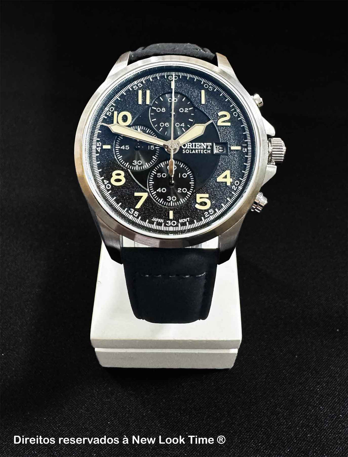 Relógio ORIENT SolarTech Cronógrafo MBSCC071 P2PX
