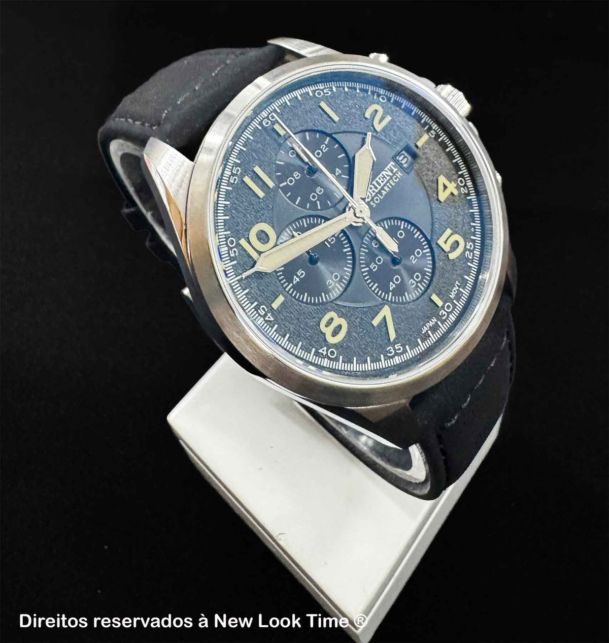 Relógio ORIENT SolarTech Cronógrafo MBSCC071 P2PX