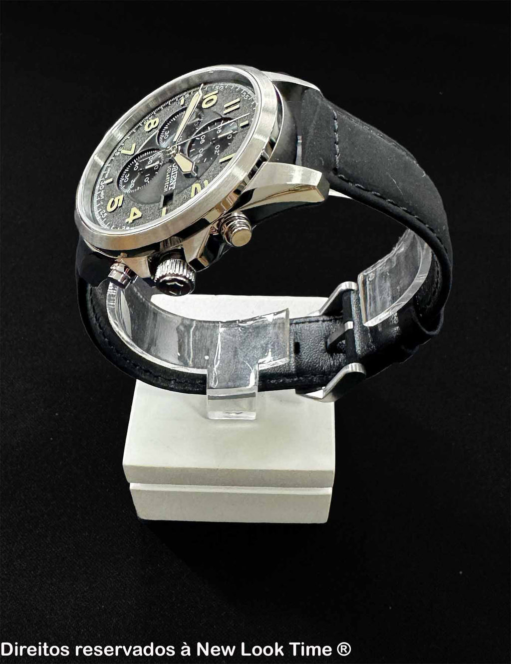 Relógio ORIENT SolarTech Cronógrafo MBSCC071 P2PX