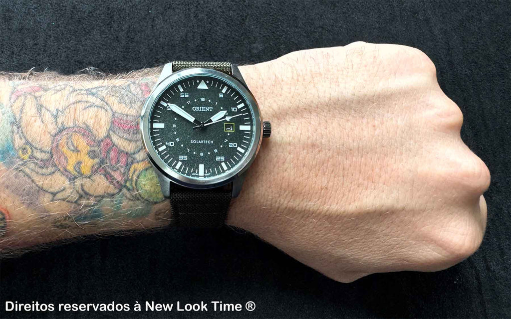Relógio ORIENT SolarTech MBSN1004 E1EX