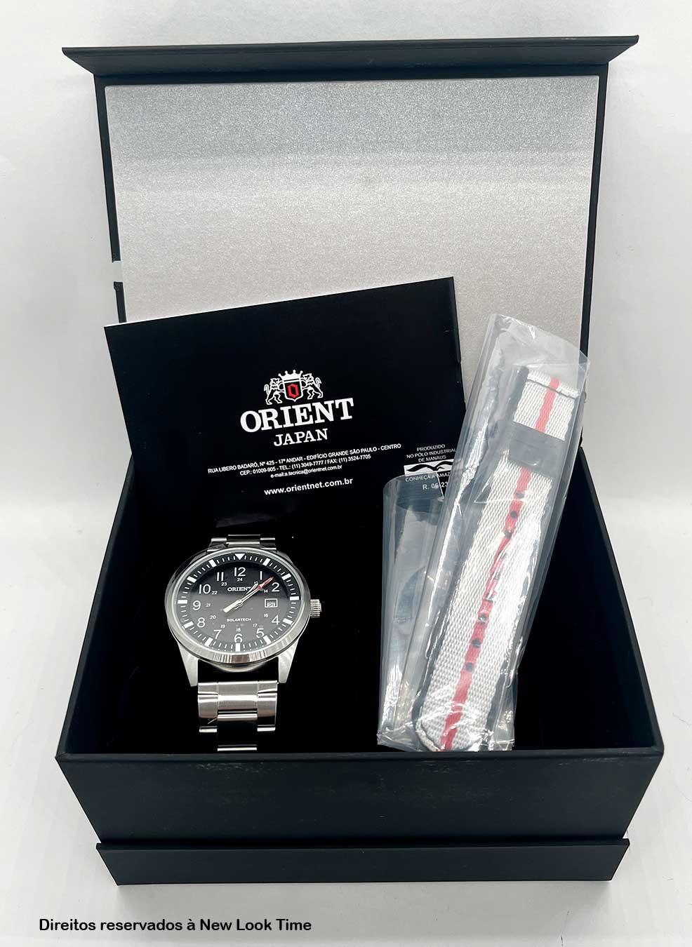 Relógio ORIENT Masculino SolarTech MBSS1451 P2SX