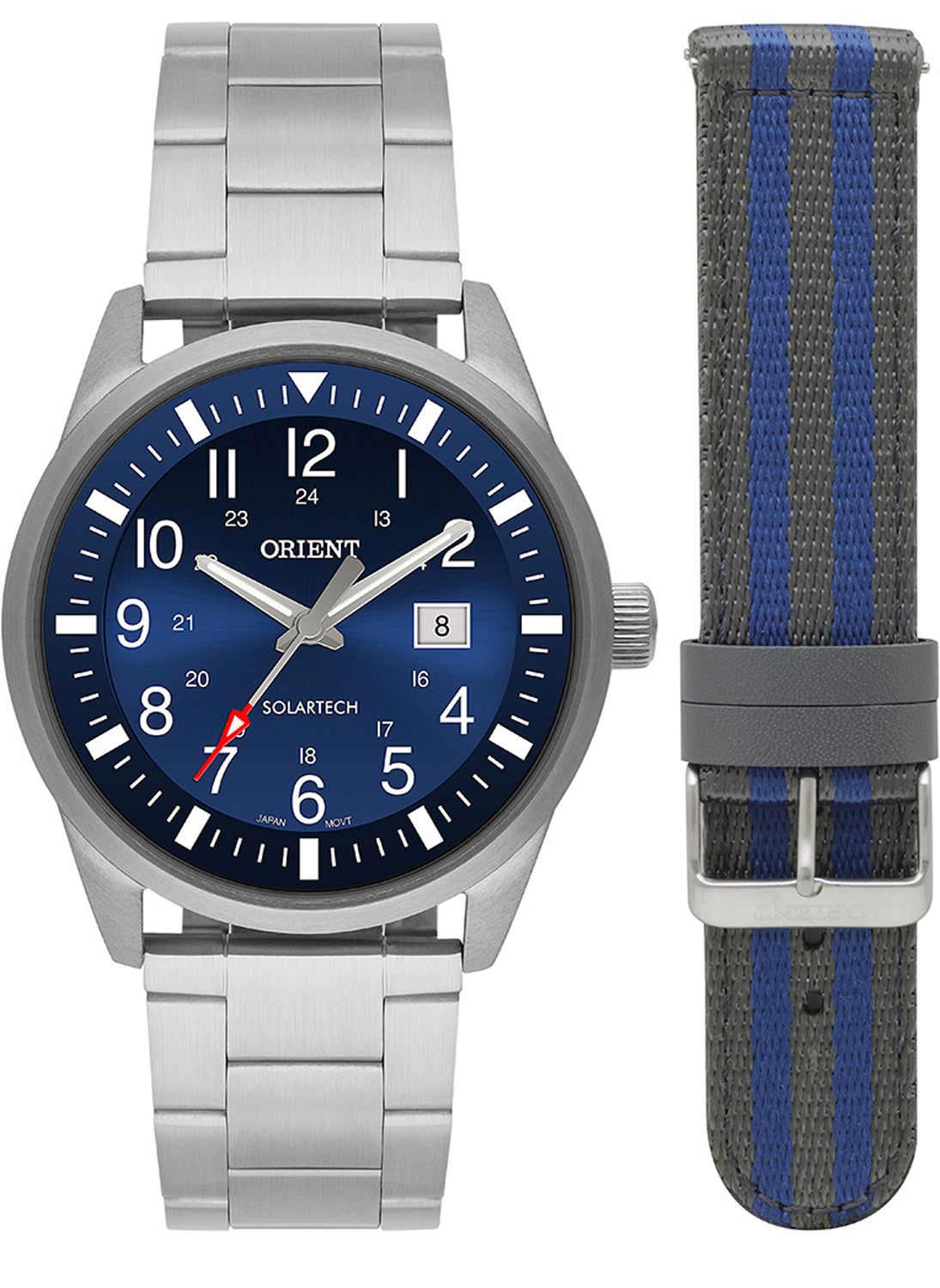 Relógio ORIENT Masculino SolarTech MBSS1452 D2SX