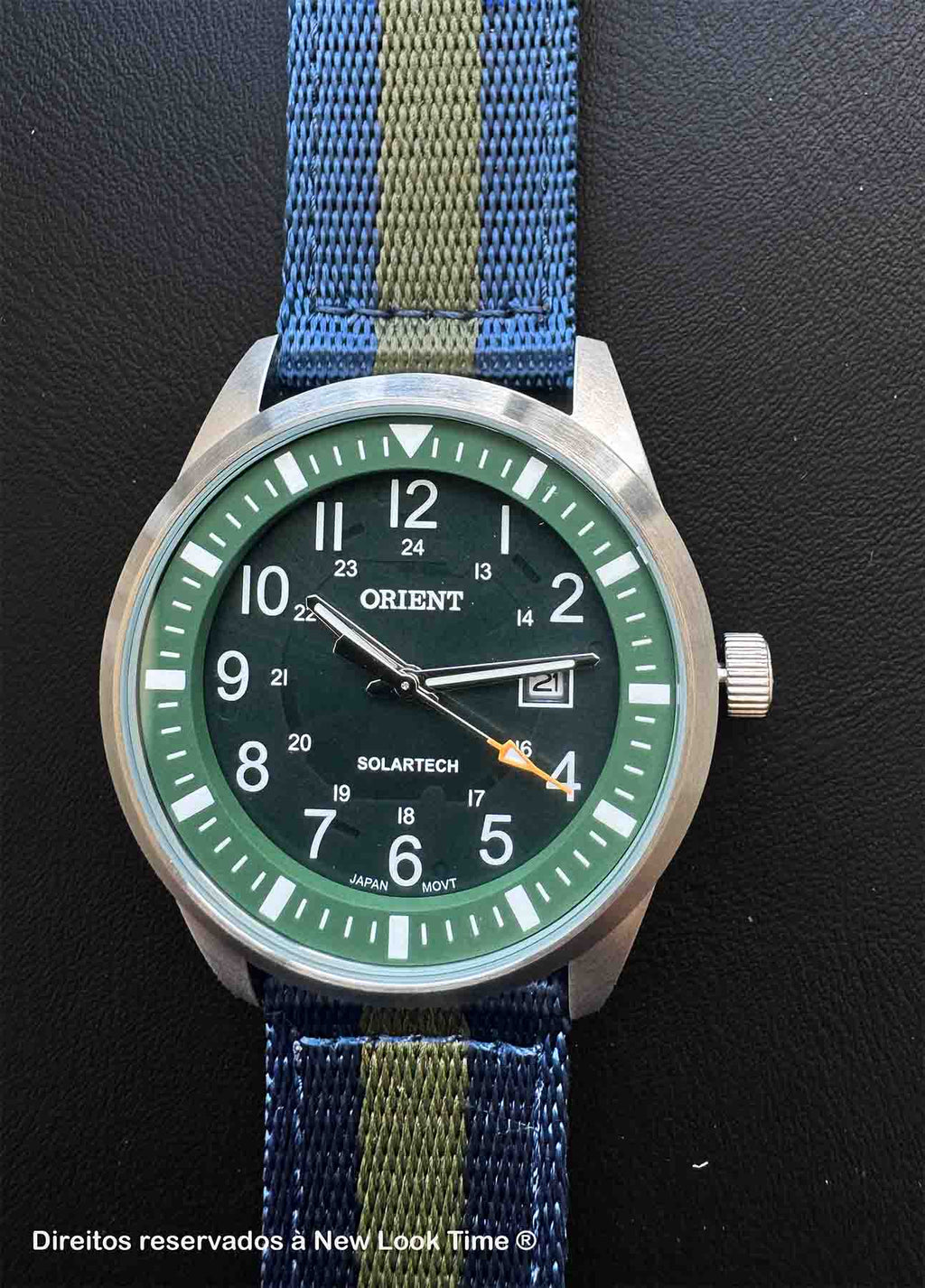 Relógio ORIENT SolarTech MBSS1453 E2SX