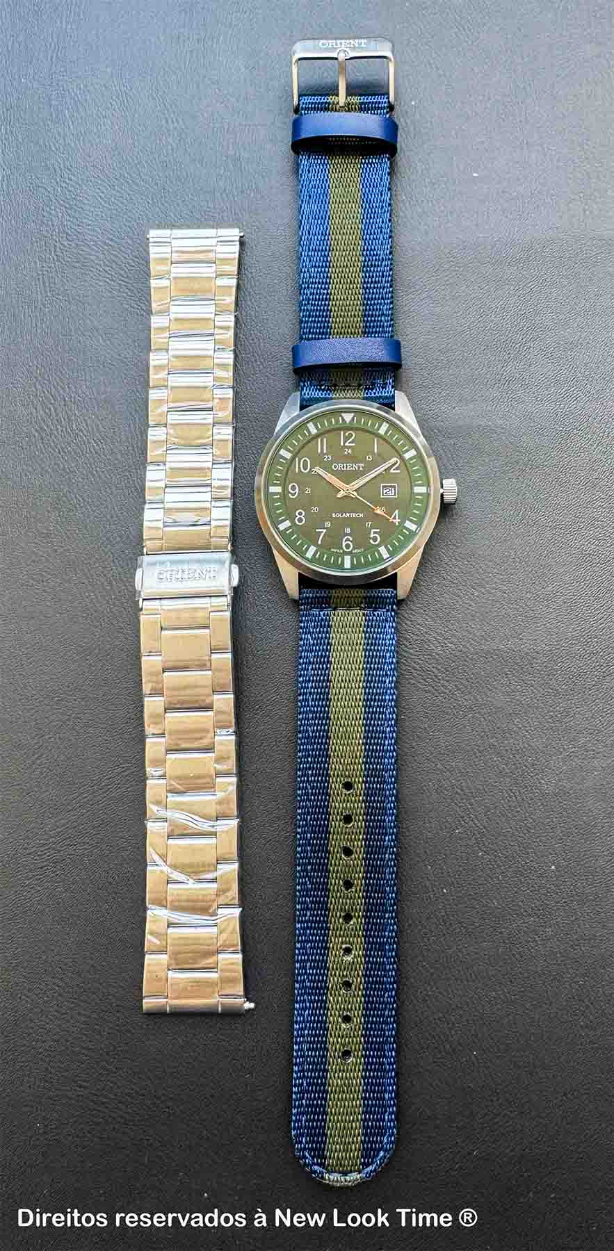 Relógio ORIENT SolarTech MBSS1453 E2SX