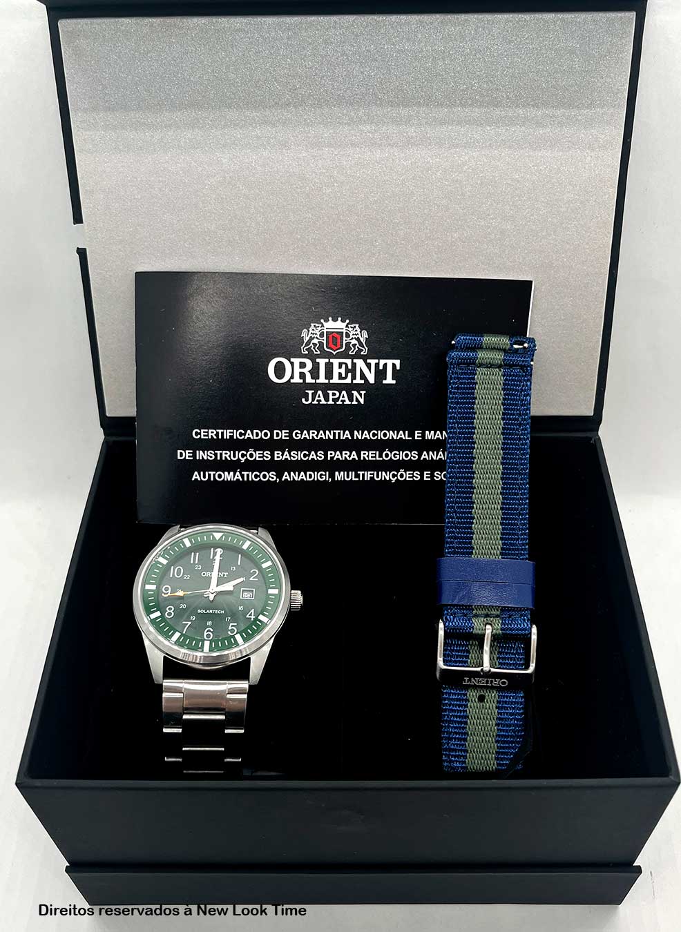 Relógio ORIENT SolarTech MBSS1453 E2SX