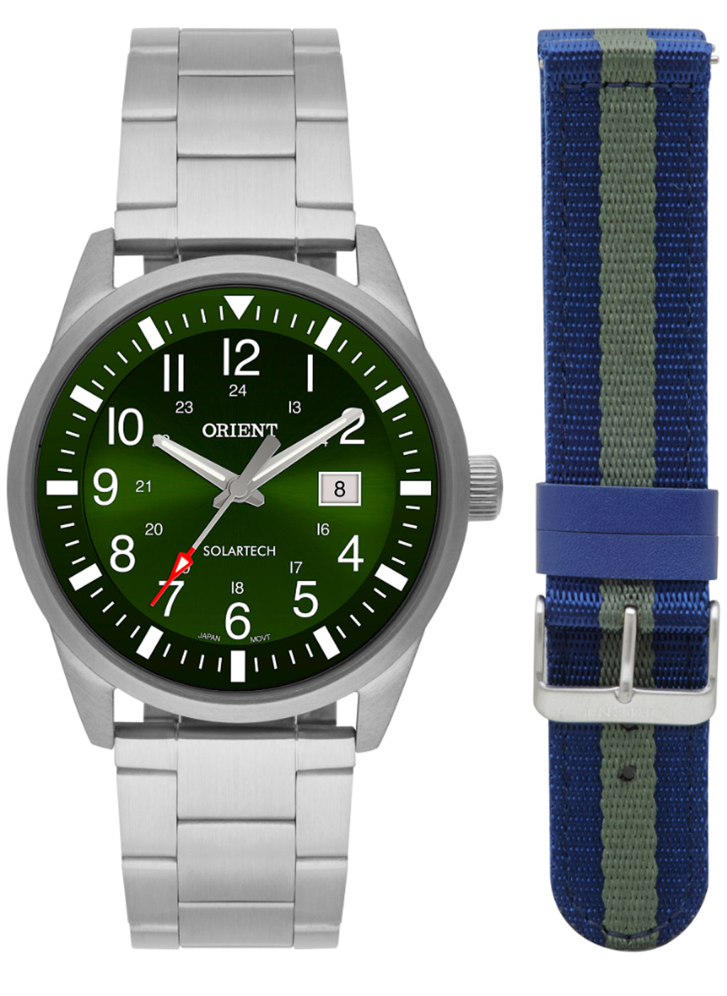 Relógio ORIENT SolarTech MBSS1453 E2SX