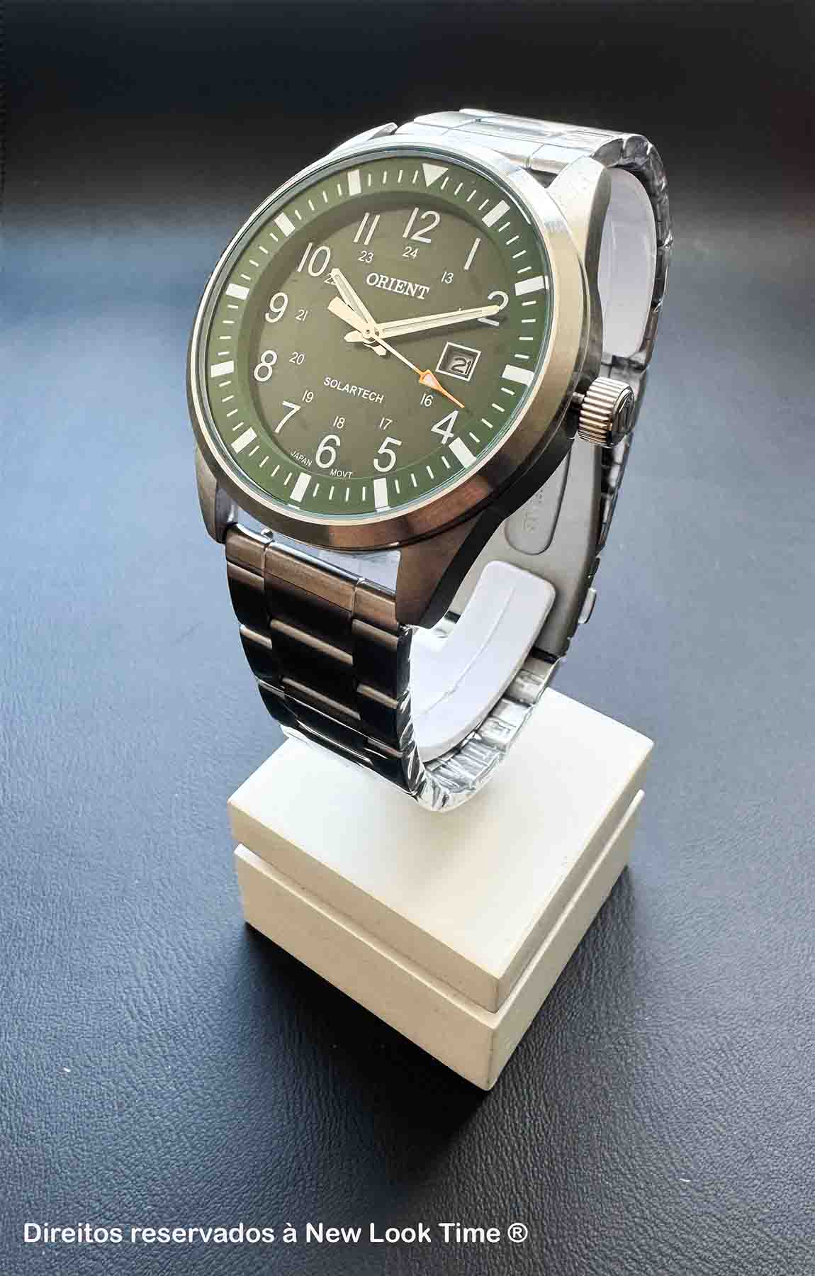 Relógio ORIENT SolarTech MBSS1453 E2SX