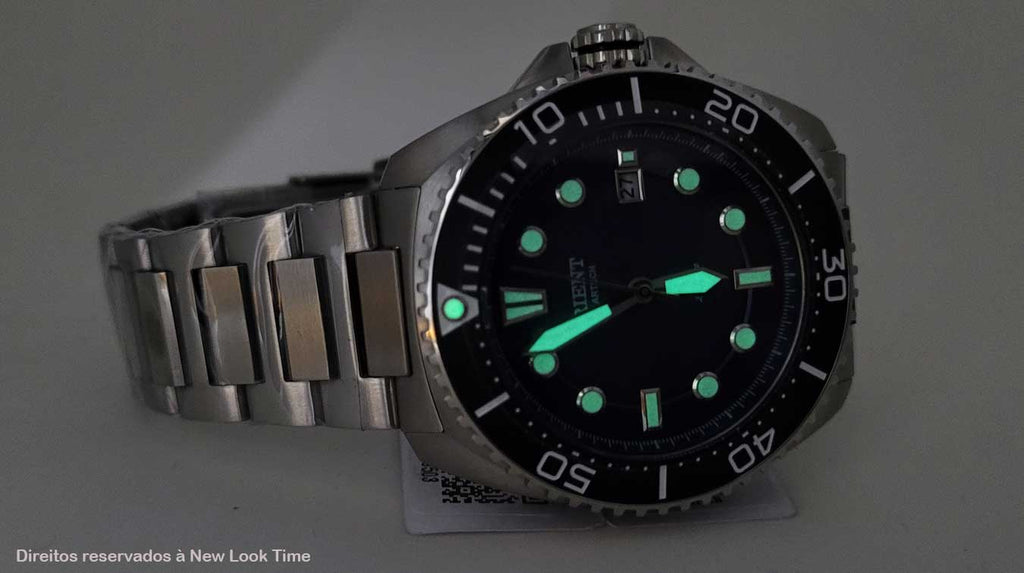 Relógio ORIENT SolarTech Diver MBSS1471 D1SX