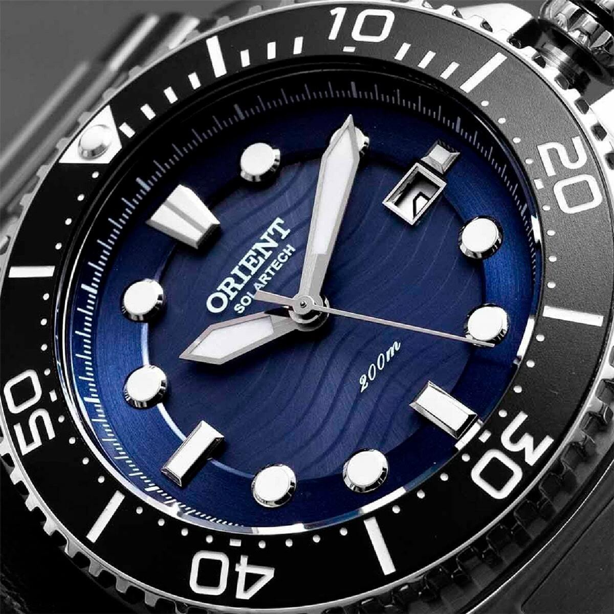 Relógio ORIENT SolarTech Diver MBSS1471 D1SX