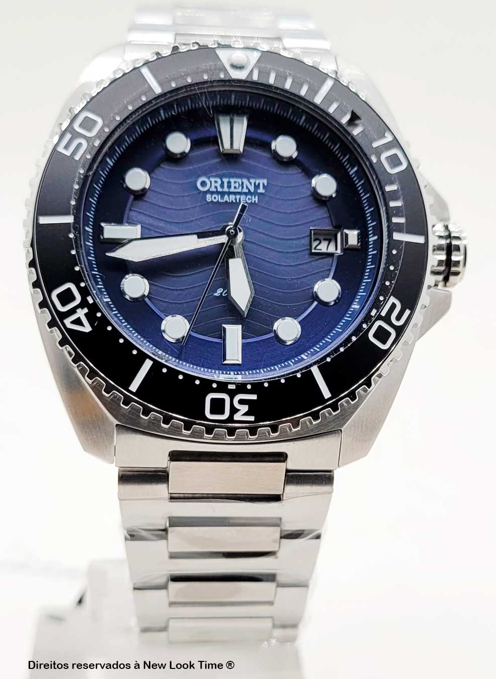 Relógio ORIENT SolarTech Diver MBSS1471 D1SX