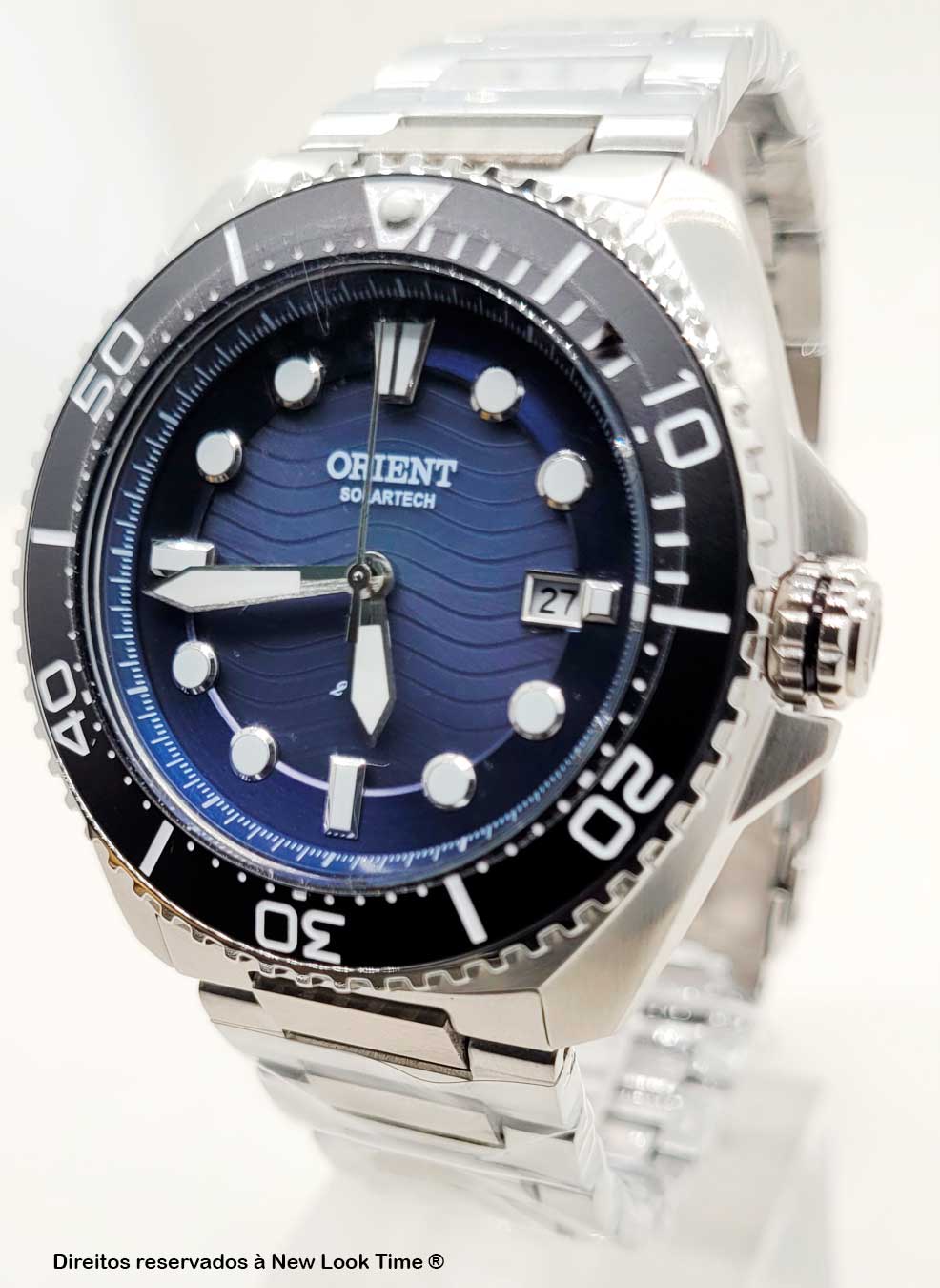 Relógio ORIENT SolarTech Diver MBSS1471 D1SX
