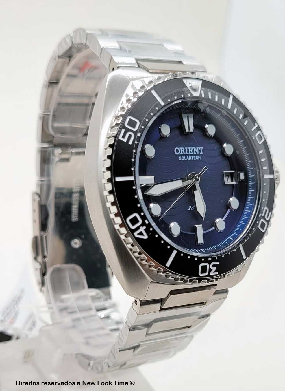 Relógio ORIENT SolarTech Diver MBSS1471 D1SX