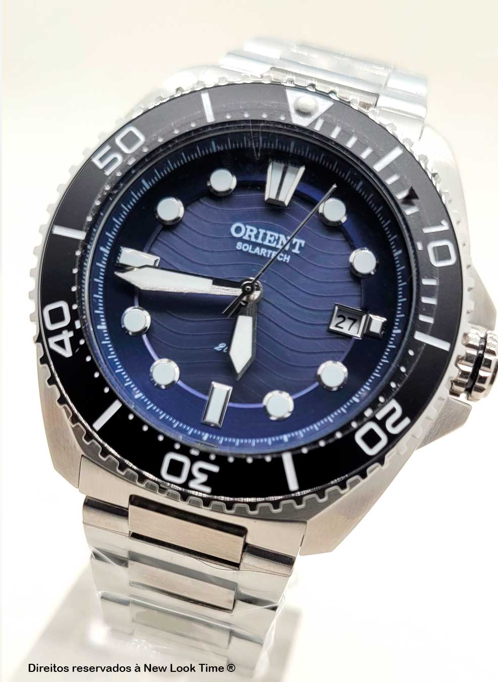 Relógio ORIENT SolarTech Diver MBSS1471 D1SX