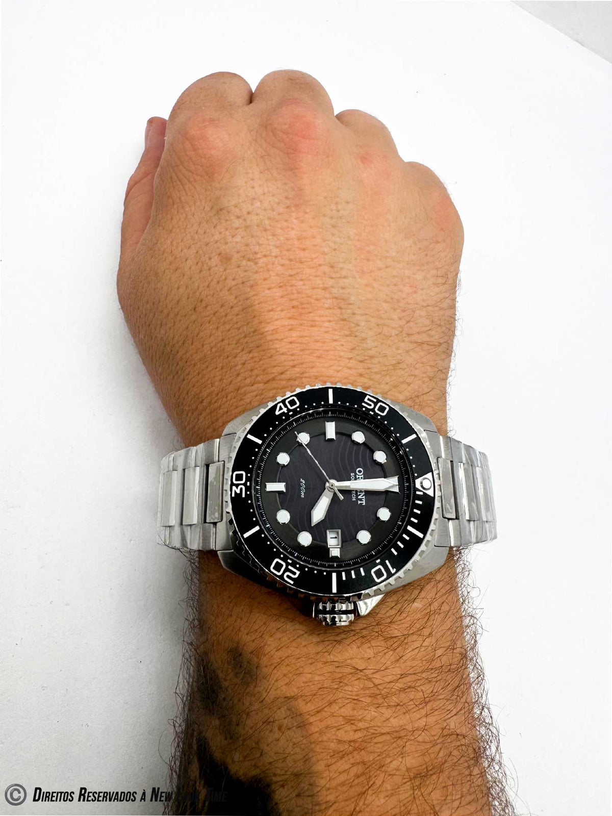 Relógio ORIENT SolarTech Diver MBSS1471 G1SX