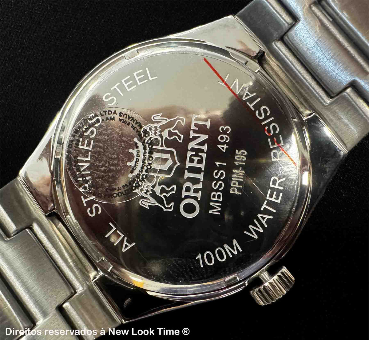 Relógio ORIENT SolarTech MBSS1493