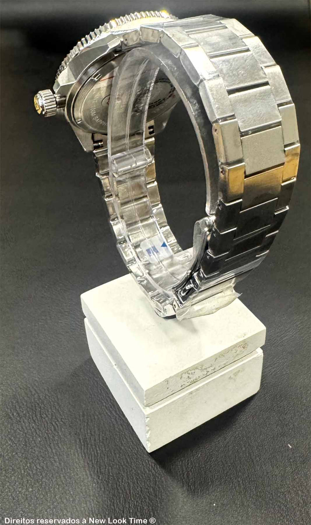 Relógio ORIENT SolarTech ST Elite Sea MBSS1519 D1SX Safira