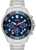 Relógio ORIENT SolarTech Cronógrafo MBSSC260 D1SX *Diver 300m