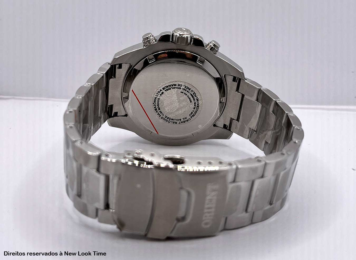 Relógio ORIENT SolarTech Cronógrafo MBSSC260 D1SX *Diver 300m