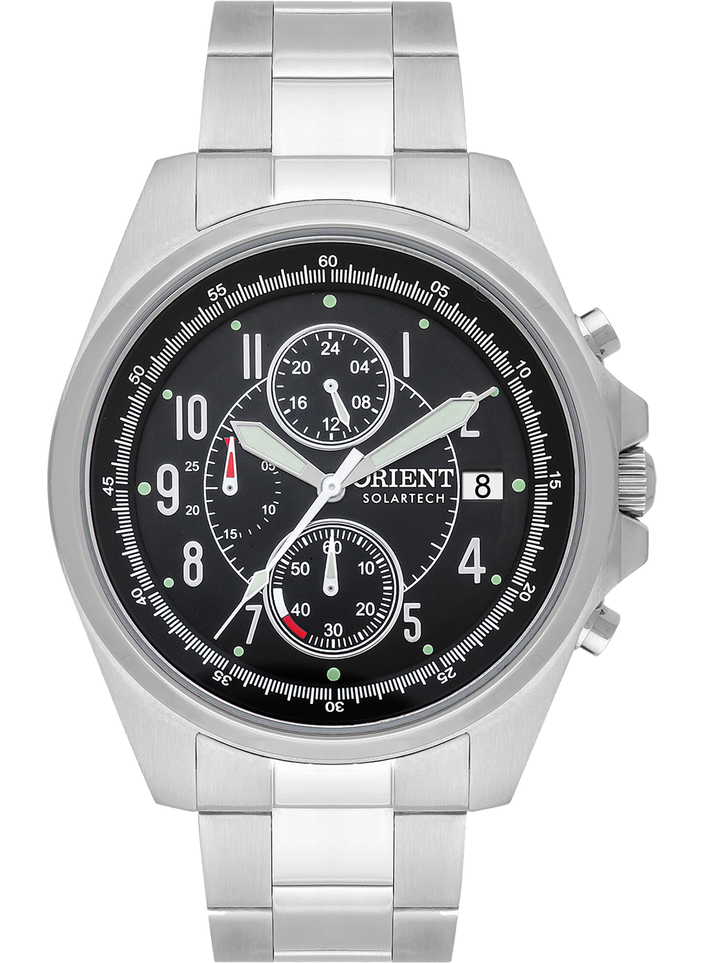 Relógio ORIENT SolarTech Cronógrafo MBSSC263