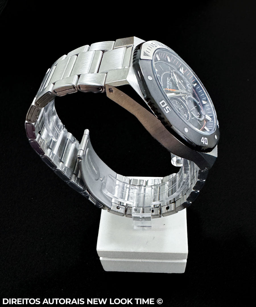 Relógio ORIENT SolarTech Cronógrafo MBSSC277 D1SX