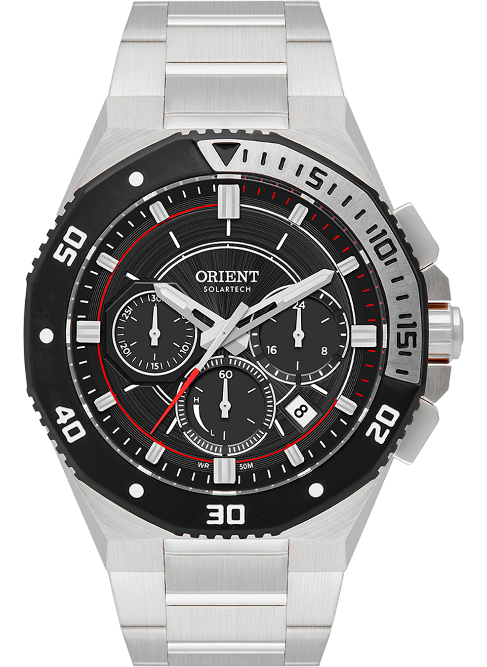 Relógio ORIENT SolarTech Cronónógrafo MBSSC277 G1SX