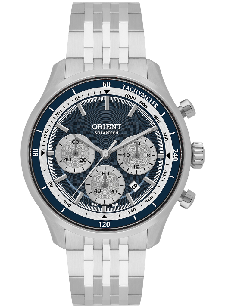 Relógio ORIENT SolarTech Elite Elegance MBSSC309 D1SX