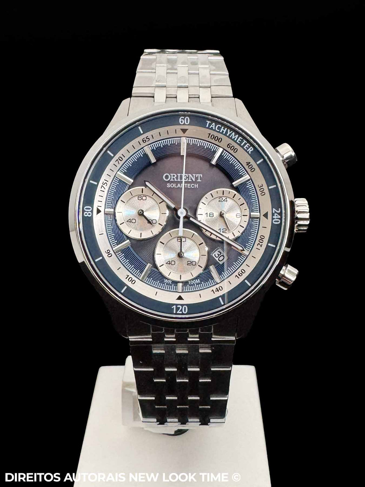 Relógio ORIENT SolarTech Elite Elegance MBSSC309 D1SX