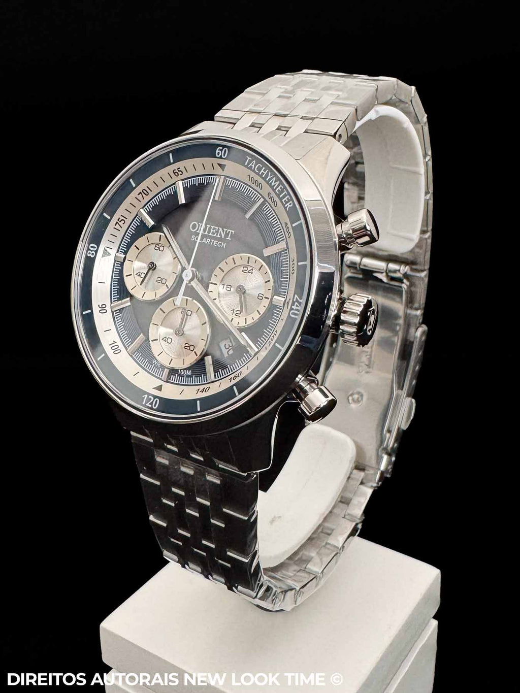 Relógio ORIENT SolarTech Elite Elegance MBSSC309 D1SX