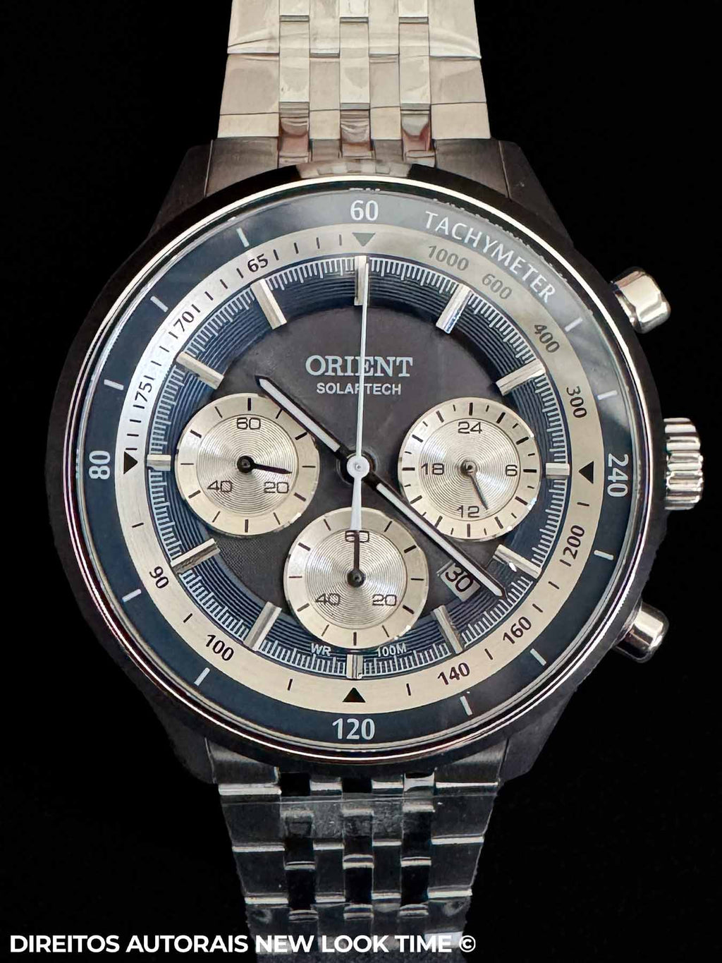 Relógio ORIENT SolarTech Elite Elegance MBSSC309 D1SX