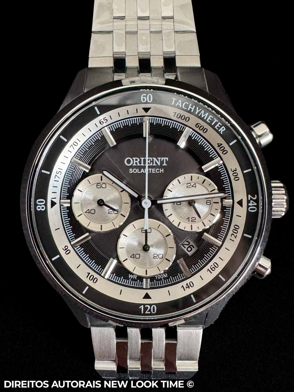 Relógio ORIENT SolarTech Elite Elegance MBSSC309 P1SX