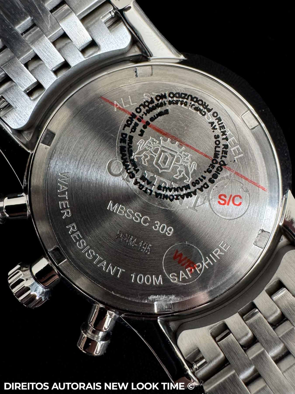 Relógio ORIENT SolarTech Elite Elegance MBSSC309 P1SX