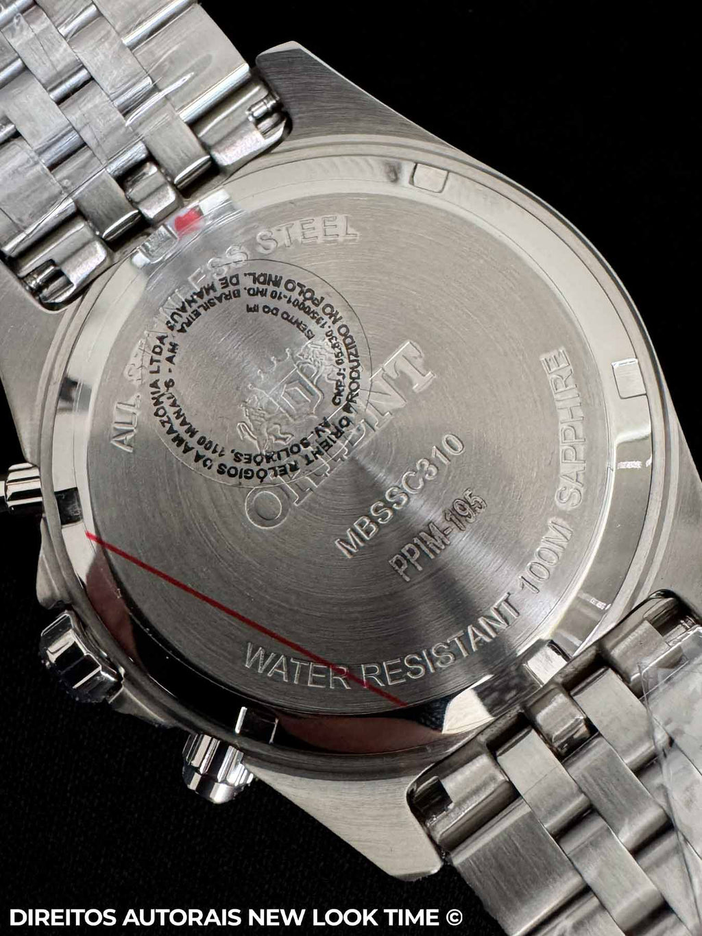 Relógio ORIENT SolarTech Elite Air MBSSC310 D1SX