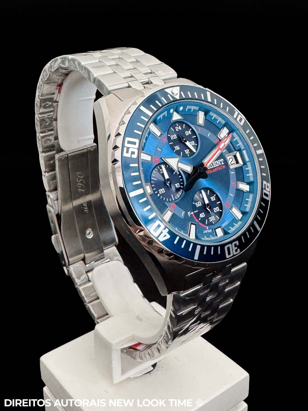 Relógio ORIENT SolarTech Elite Air MBSSC310 D1SX
