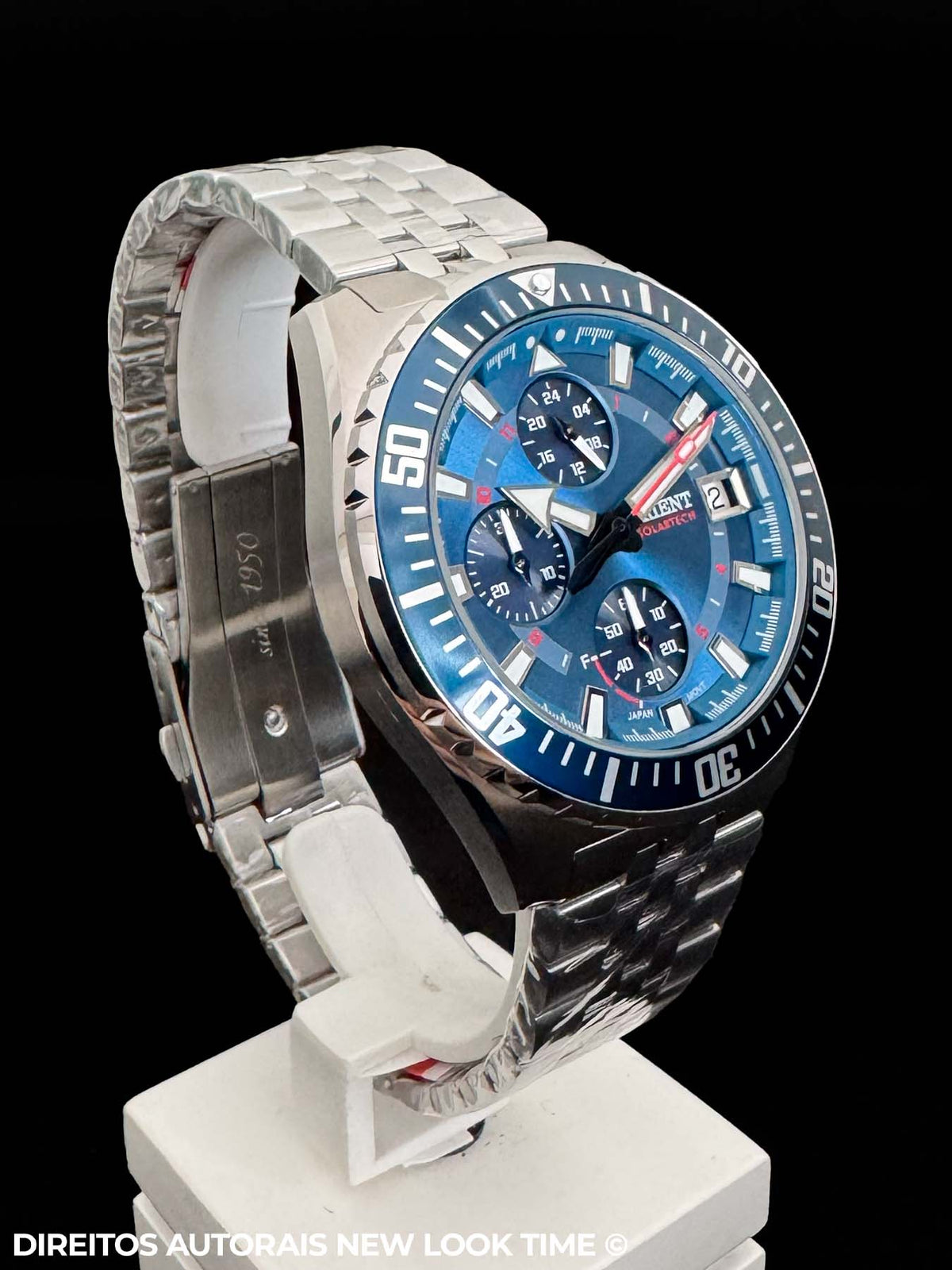 Relógio ORIENT SolarTech Elite Air MBSSC310 D1SX