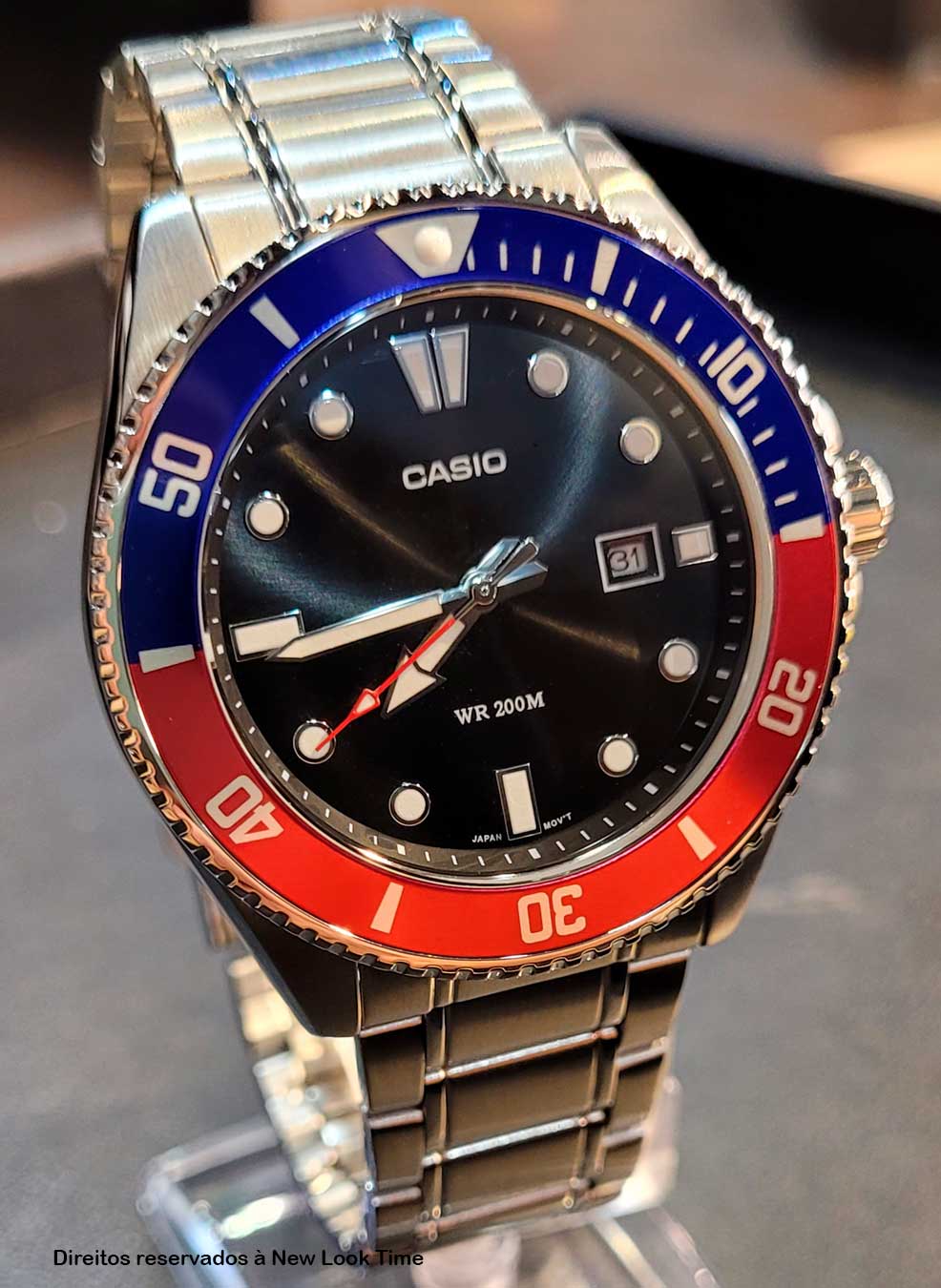 Relógio CASIO Masculino Duro MDV-107D-1A3VDF *200m