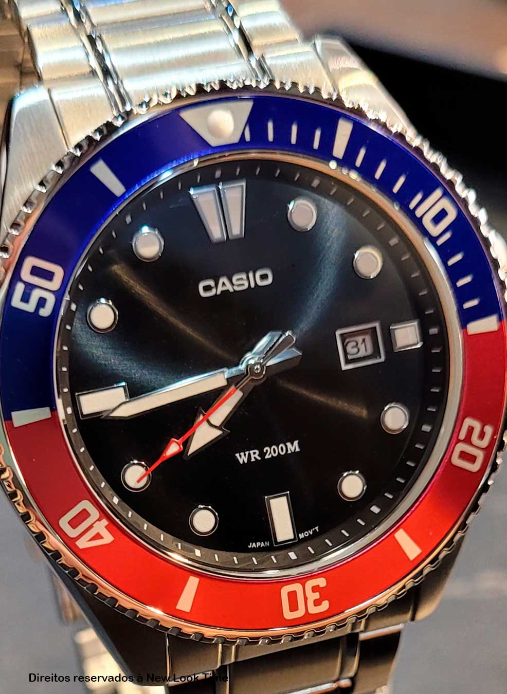 Relógio CASIO Masculino Duro MDV-107D-1A3VDF *200m