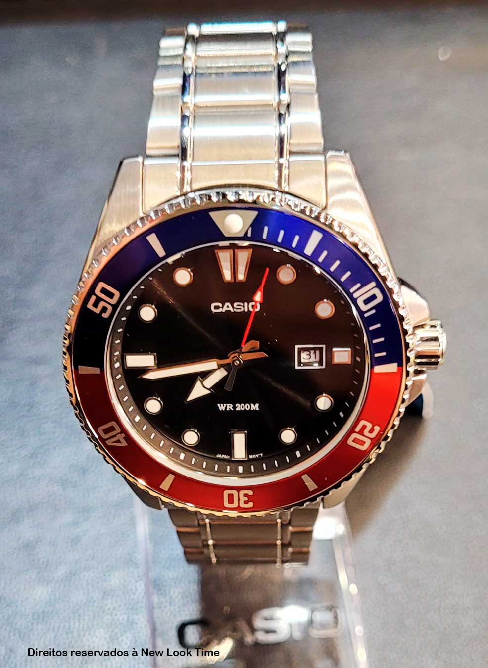Relógio CASIO Masculino Duro MDV-107D-1A3VDF *200m