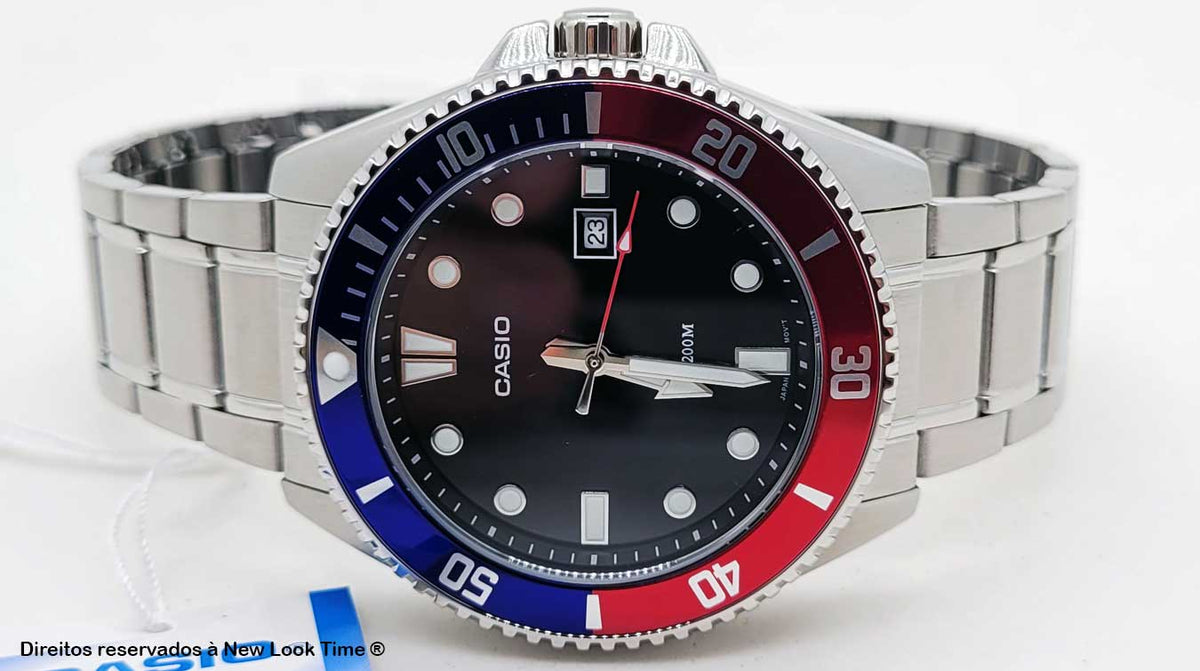 Relógio CASIO Masculino Duro MDV-107D-1A3VDF *200m