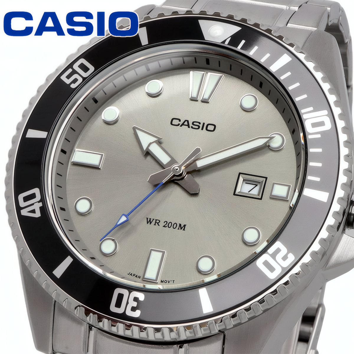 Relógio CASIO Masculino Duro MDV-107D-8AVDF *200M
