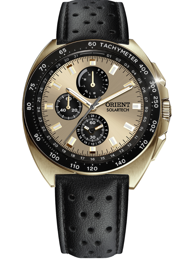 Relógio ORIENT SolarTech Elite Land MGSCC014 *Calendário Perpétuo
