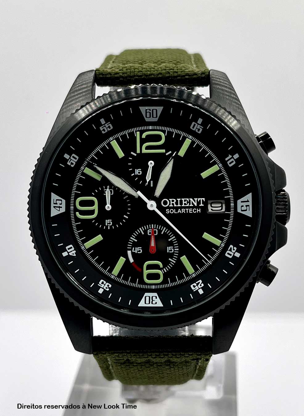 Relógio ORIENT SolarTech Cronógrafo MPSNC004 P2EX
